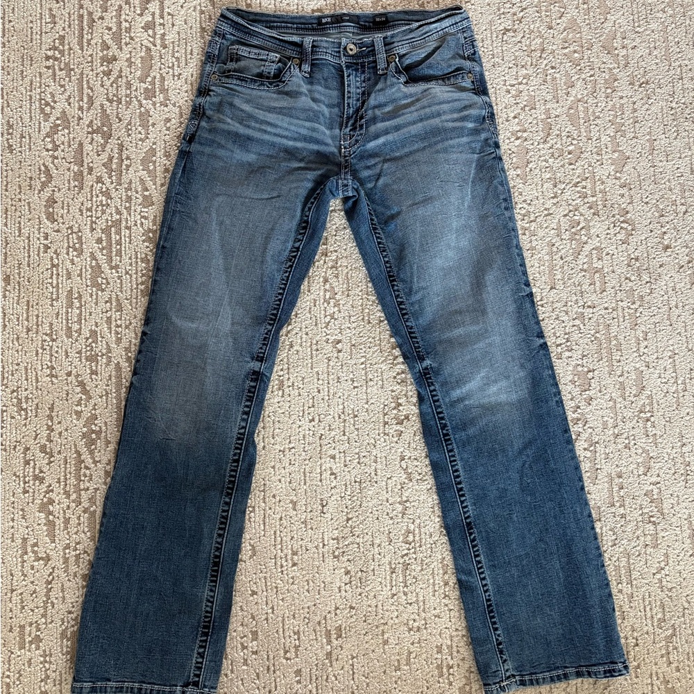 BKE Straight Fit “Jake” Blue Jeans